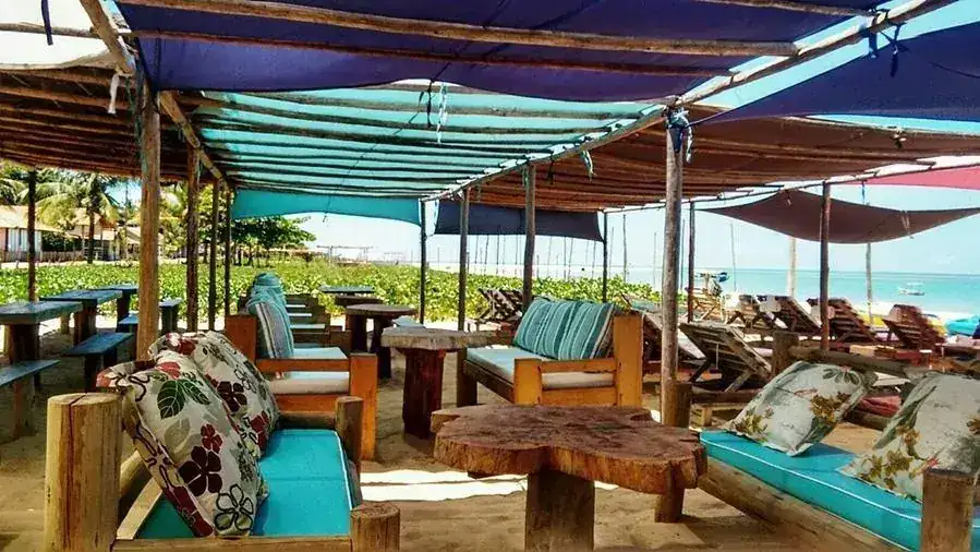 Lounge na praia