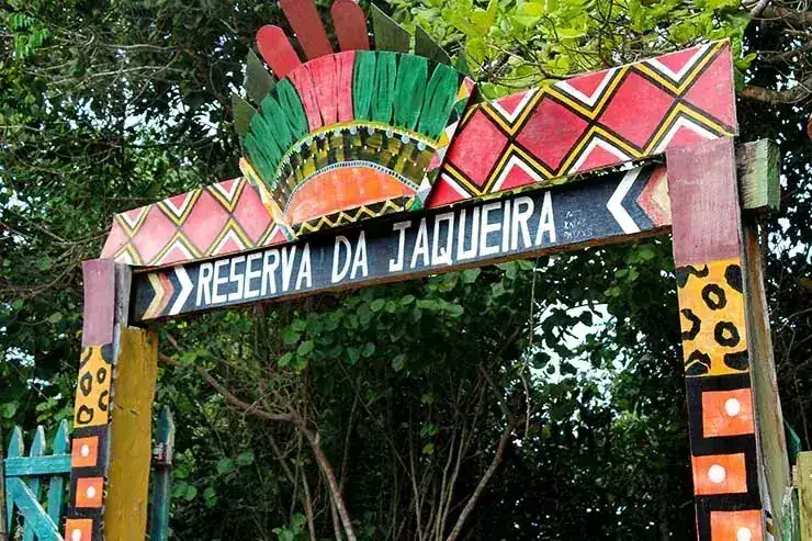 Entrada da Reserva da Jaqueira